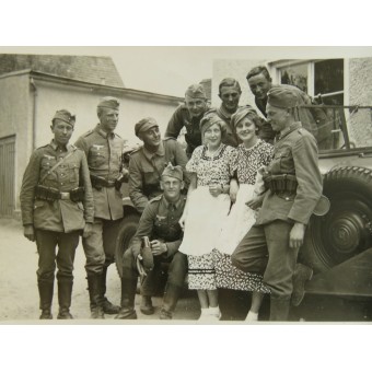 Фотографии немецкого солдата. Франция 1941 год. Espenlaub militaria